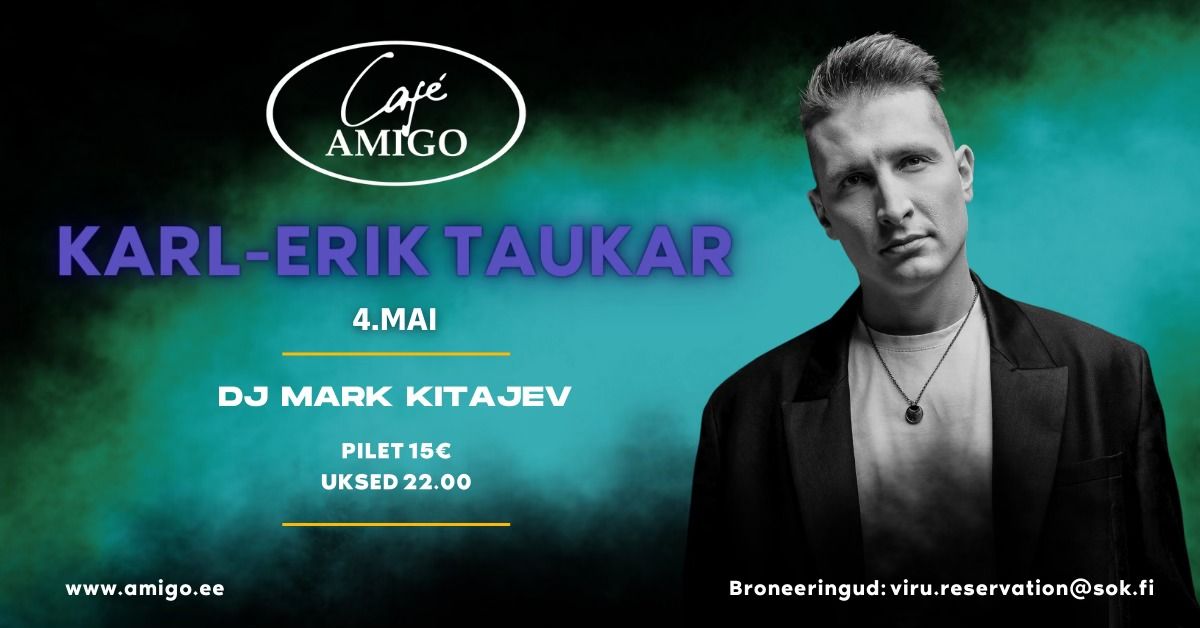 Karl-Erik Taukar @Cafe Amigo