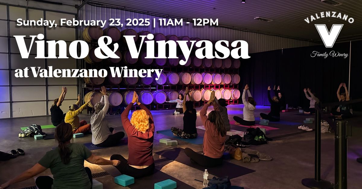 Vino & Vinyasa at Valenzano Winery