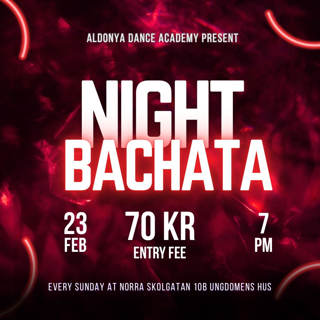 \u2605 Bachateame social dance & bachata workshop \u2022 Every Sunday \u2022 Ungdomenhus \u2605