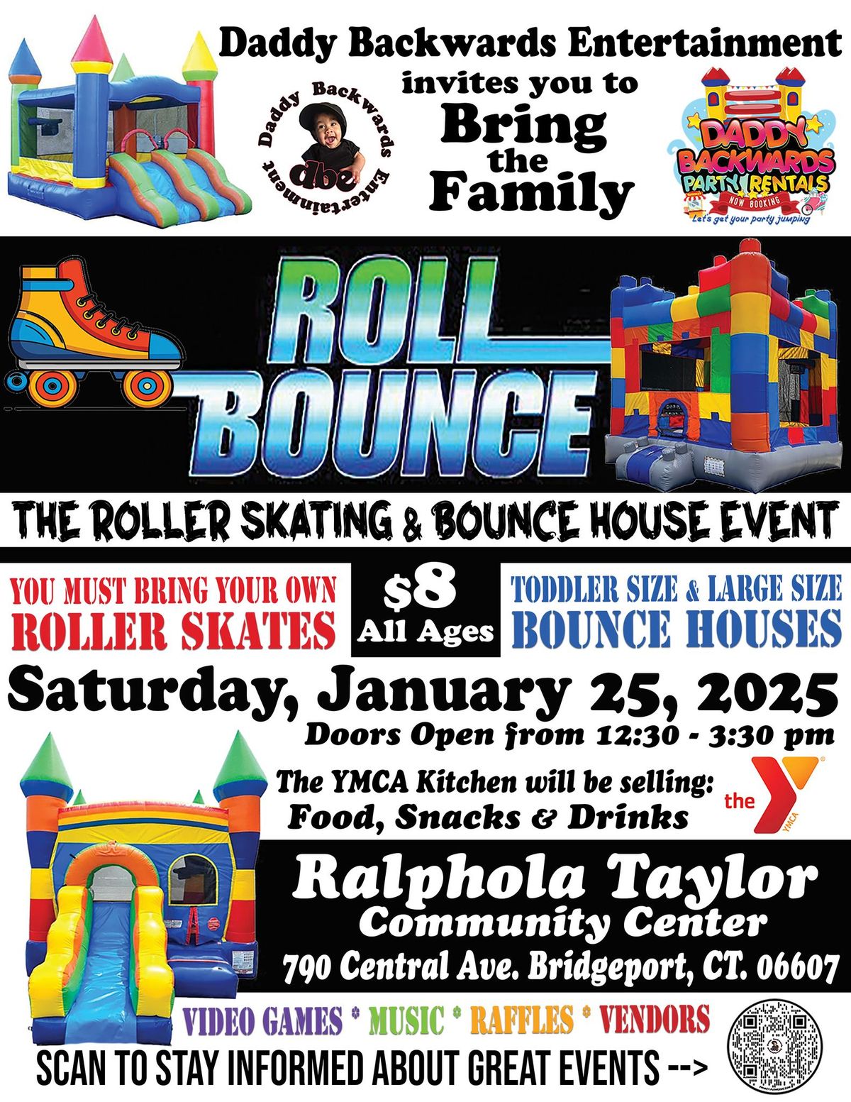 ROLL BOUNCE - The Roller Skating & Bounce House Event