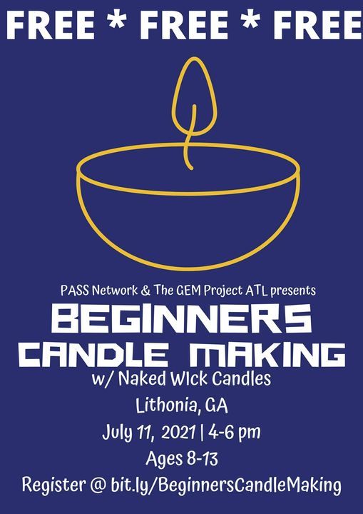 Sunday PASS: Beginners Candle Making