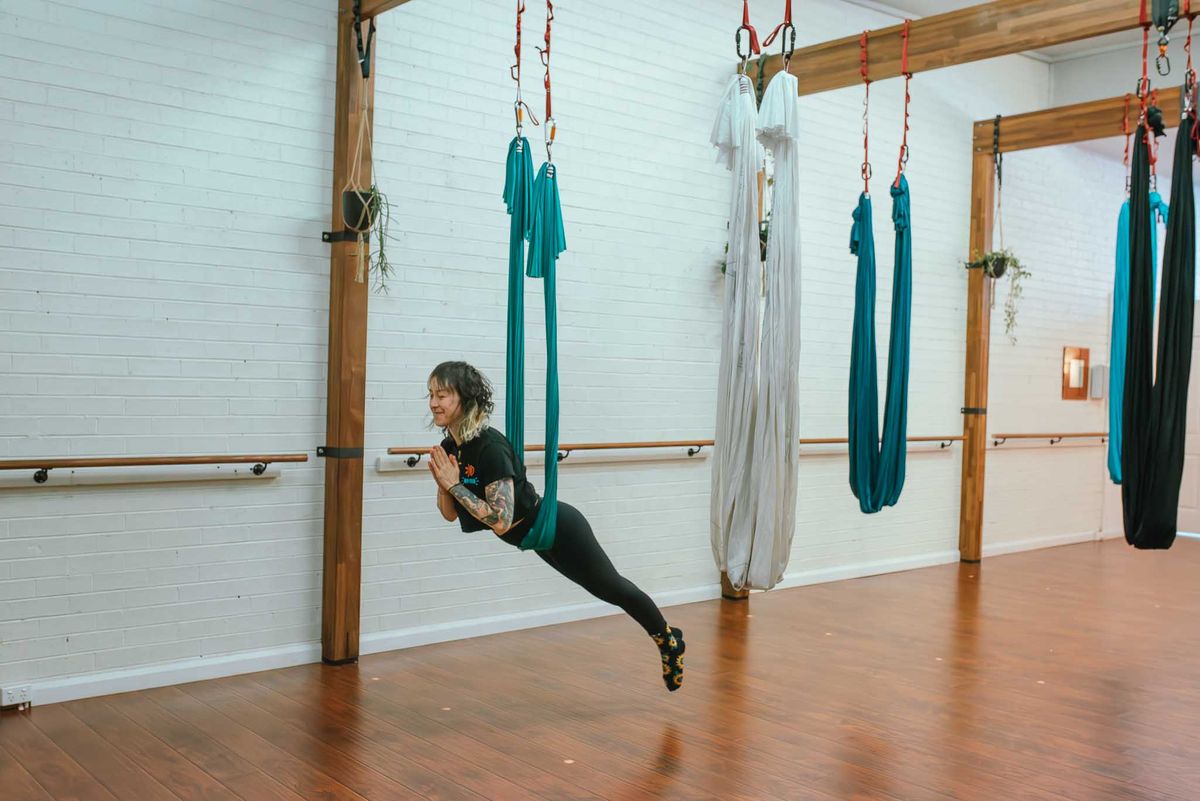 4 Week Beginner Aerial Yoga Course