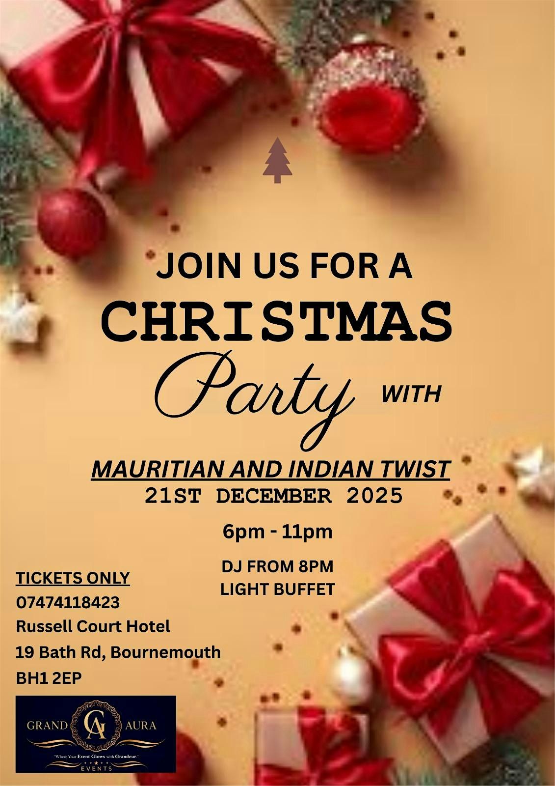Mauritian\/Indian Christmas Party