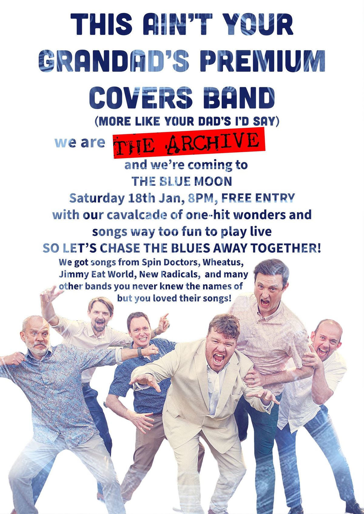 Your Dad's Premium Cover Band: The Archive