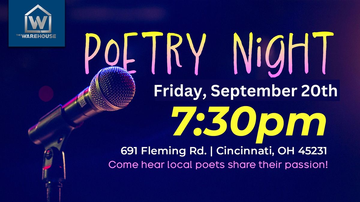 Poetry Night at the Warehouse Church!