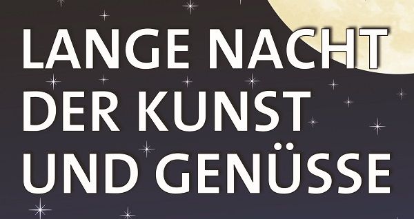 Lange Nacht der Kunst und Gen\u00fcsse