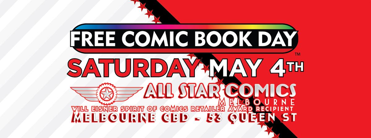 Free Comic Book Day 2024 at All Star Comics Melbourne