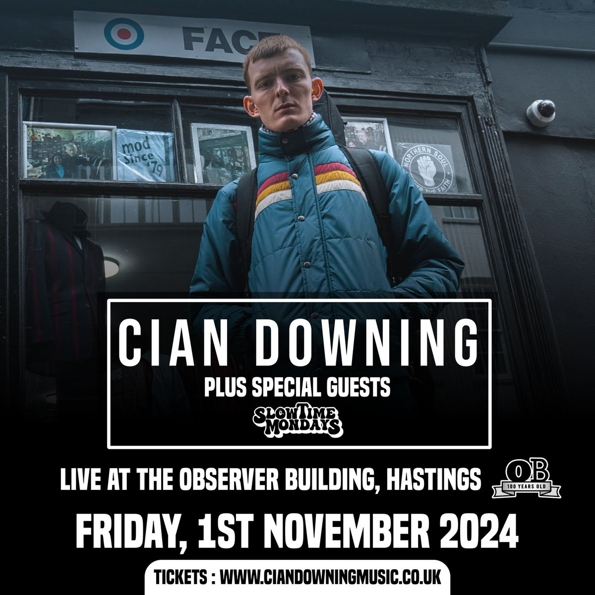 Cian Downing LIVE @ The Observer Building, Hastings