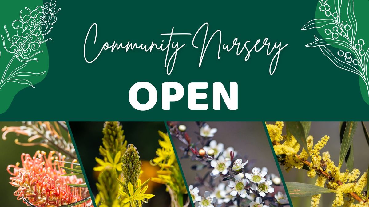 Community Nursery Open Days