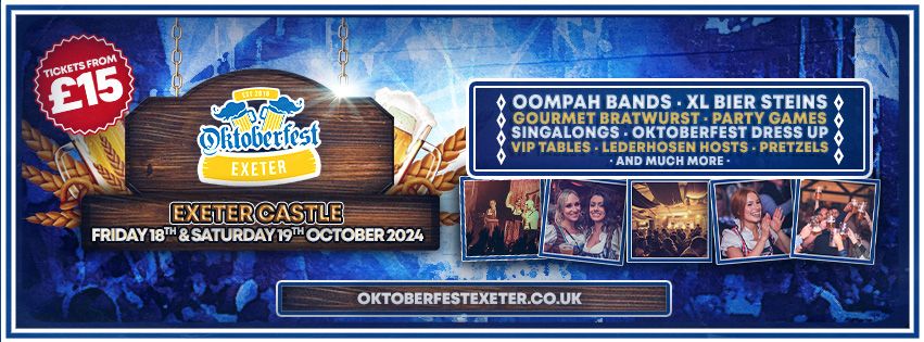 Oktoberfest Exeter - Exeter Castle 2024 