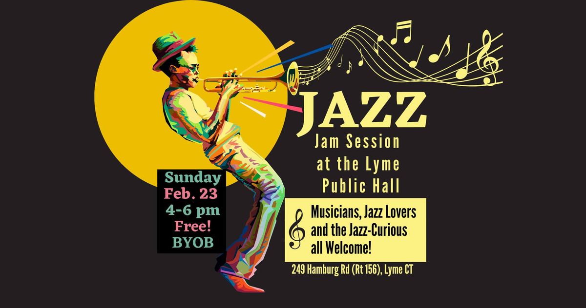 Jazz Jam at the Lyme Public Hall