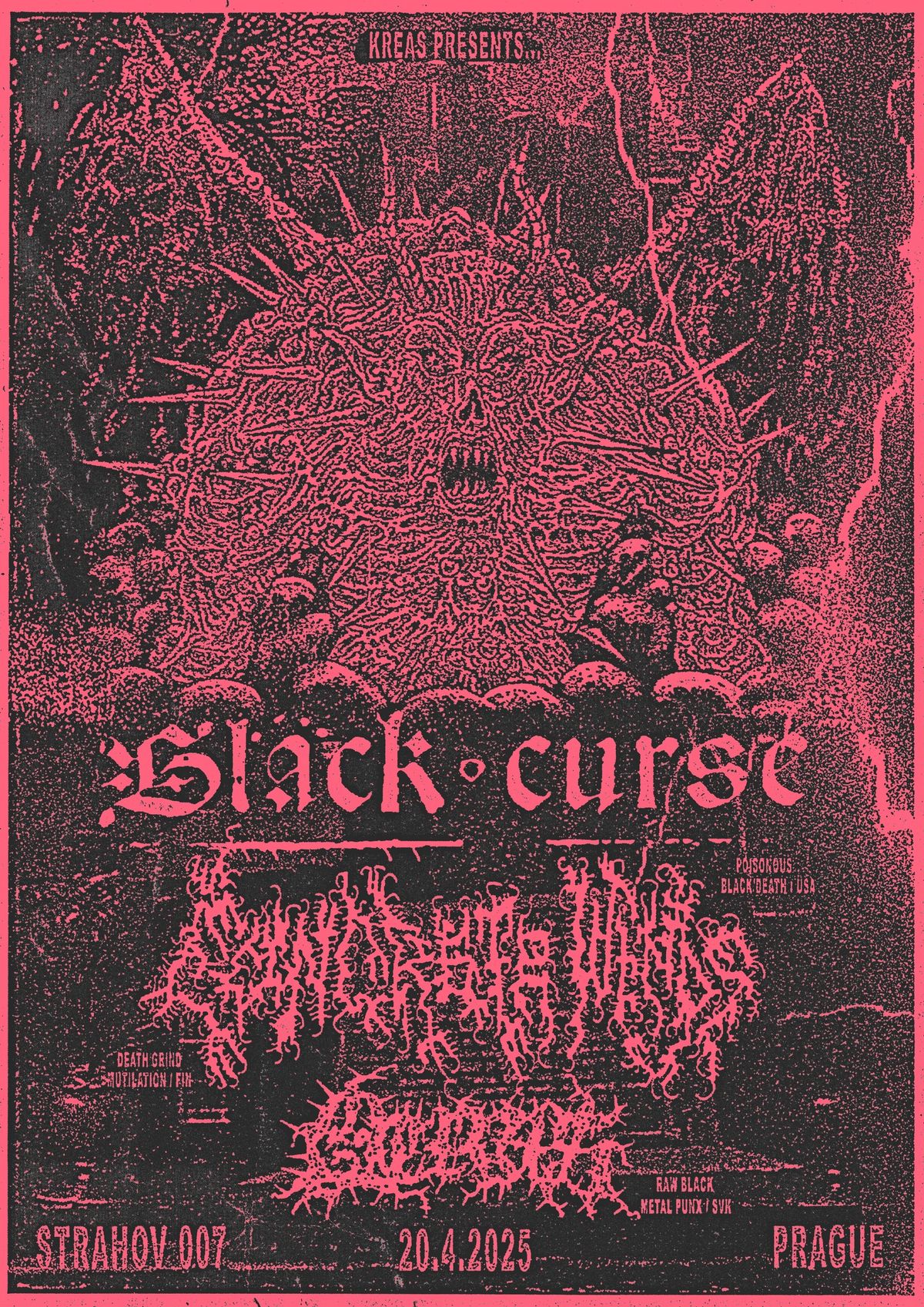 BLACK CURSE \/US\/ CONCRETE WINDS \/FIN\/ OTRAS \/CZ\/SK\/