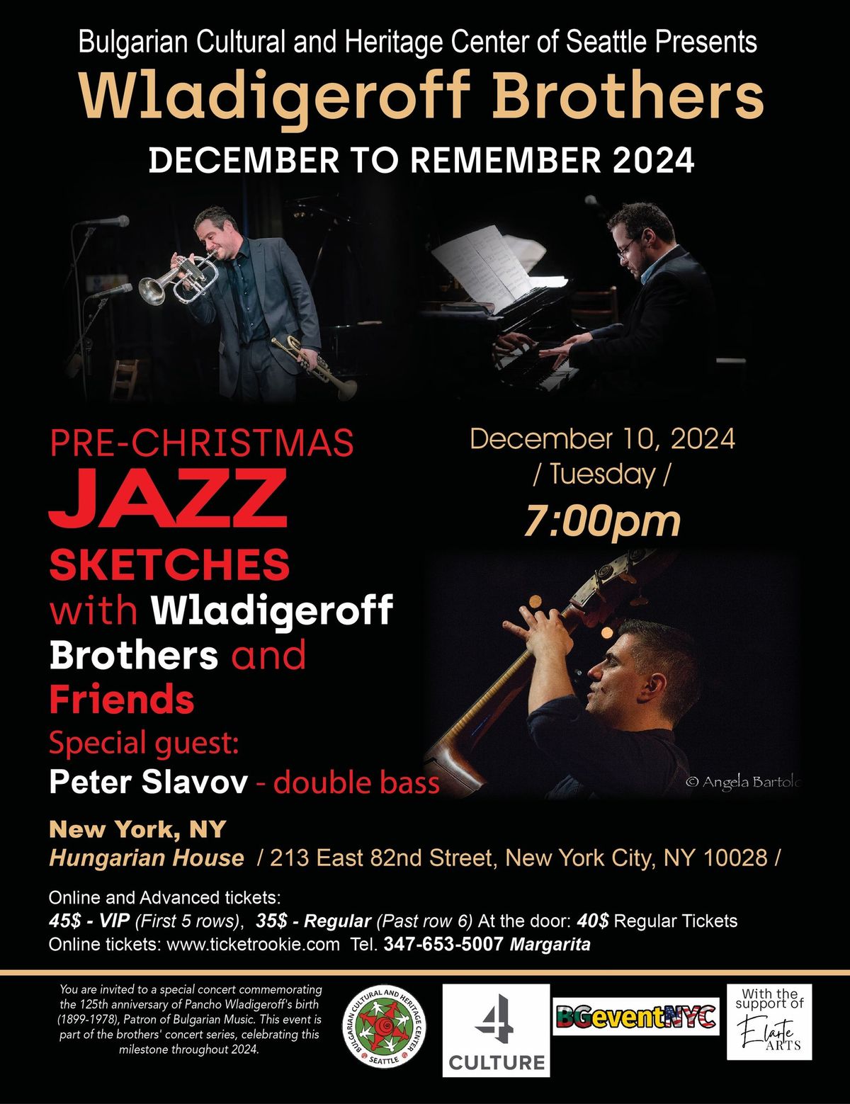 December to Remember with Wladigeroff Brothers - JAZZ SKETCHES with Wladigeroff Brothers and Friends