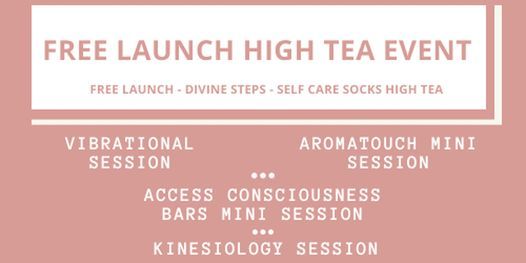FREE LAUNCH - Divine Steps - Self Care Socks High Tea