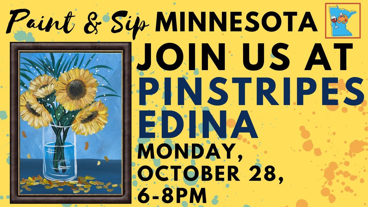 October 28 Paint & Sip at Pinstripes