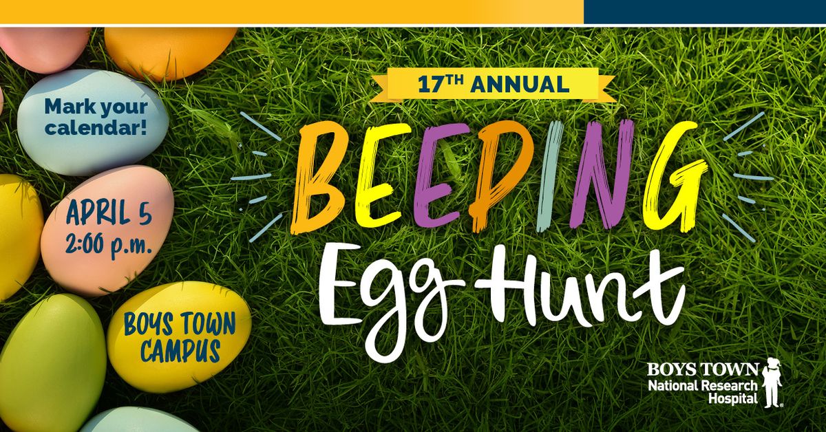 17th Annual Beeping Egg Hunt