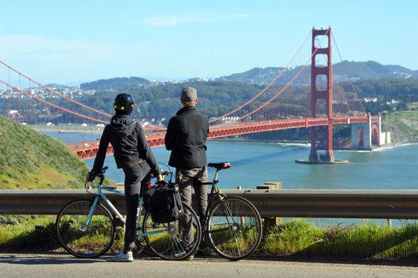 Bike the Golden Gate Bridge to Sausalito!