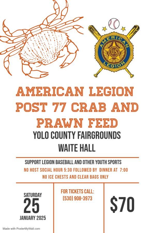 American Legion Crab and Prawn Feed