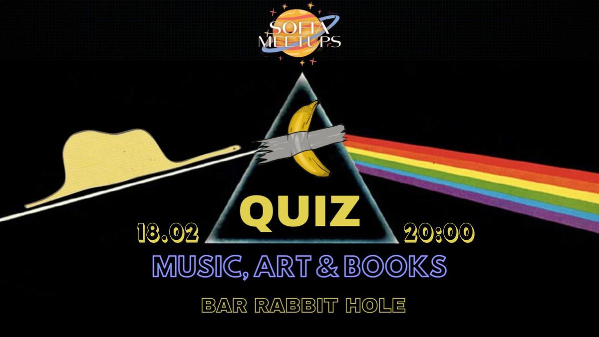 MUSIC, ART & BOOKS TRIVIA IN ENGLISH 18.02