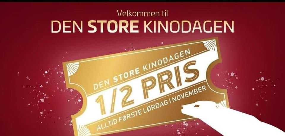 DEN STORE KINODAGEN 2025 \/\/ 1\/2 PRIS P\u00c5 ALLE BILLETTER 