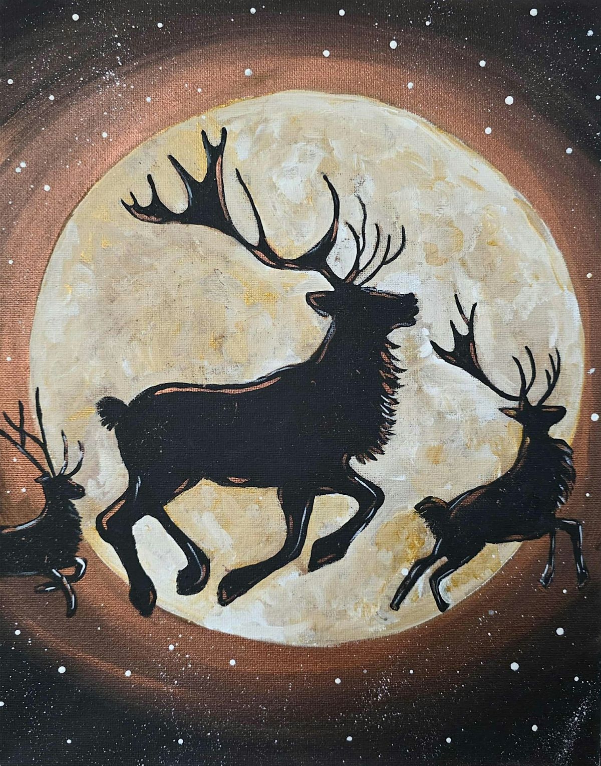 Midnight Flight ~ In Person Painting Event