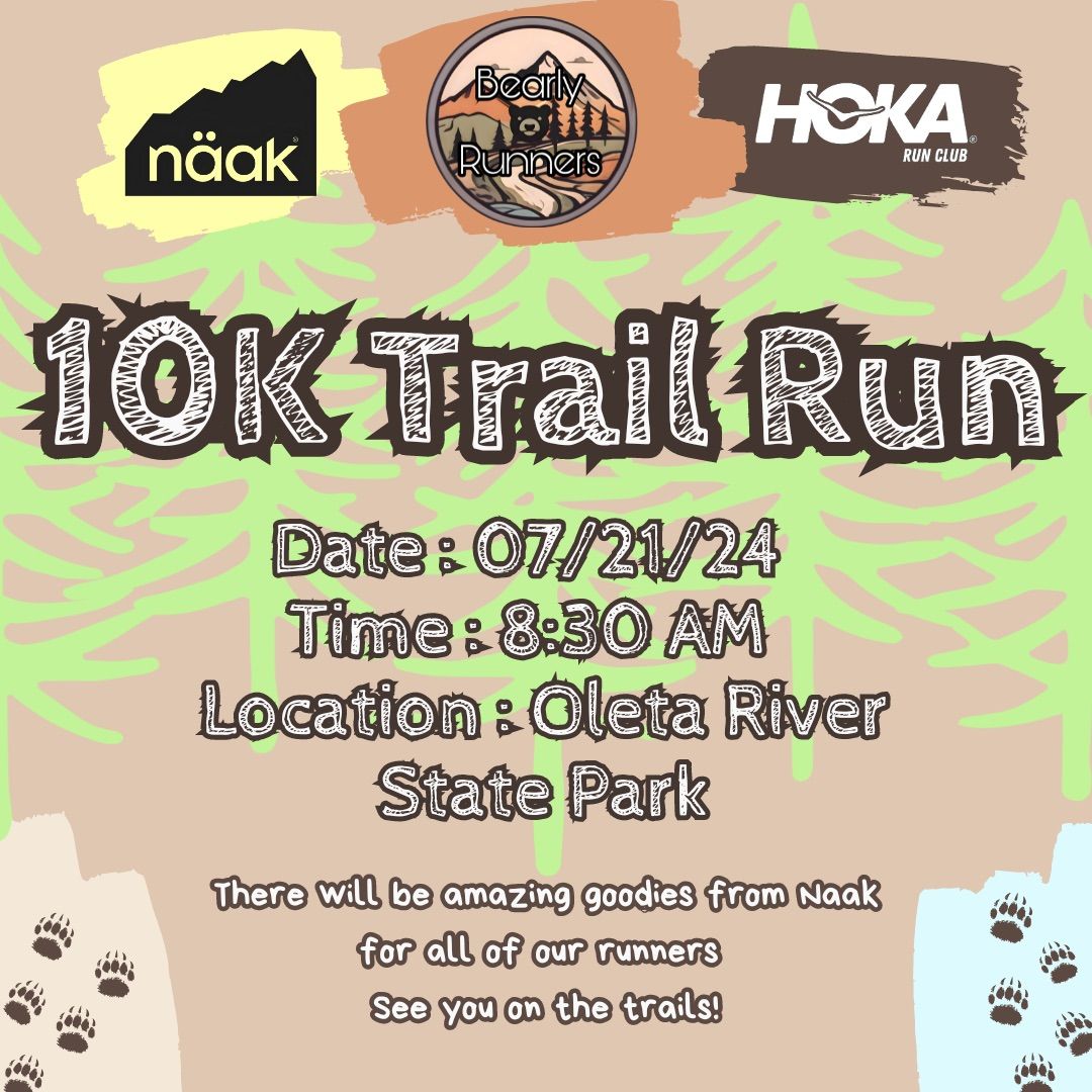 Bearly Runners and Hoka Run Club Trail Run