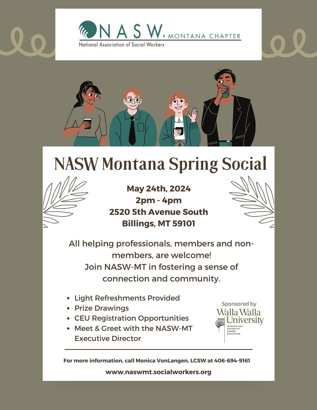 NASW Montana Spring Social