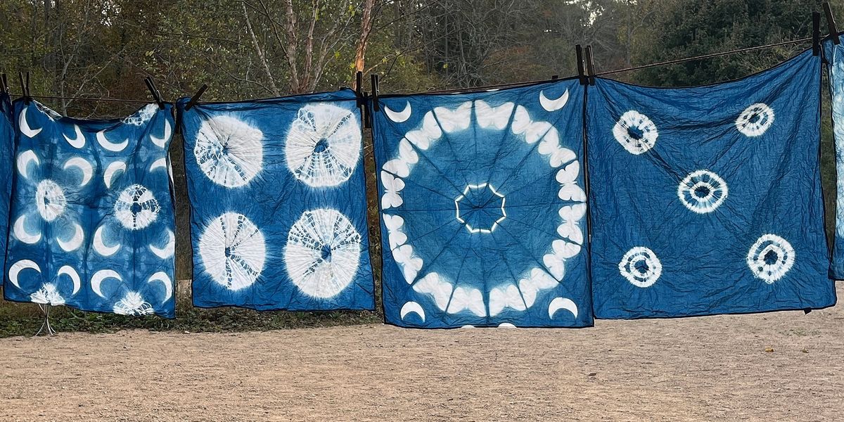 Intro to Indigo and Shibori Dying with Gaia's Magical Creations