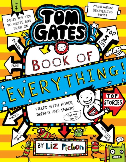 AUTHOR EVENT: LIZ PICHON doodling and signing for Tom Gates: Book of Everything 