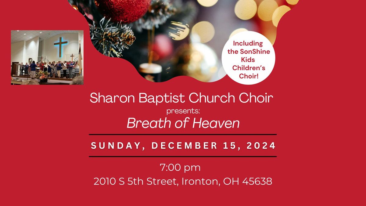 Sharon Baptist Church Choir Christmas Program