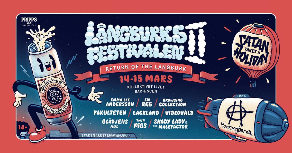 L\u00c5NGBURKSFESTIVALEN 14\u201315 MARS 2025 | KOLLEKTIVET LIVET