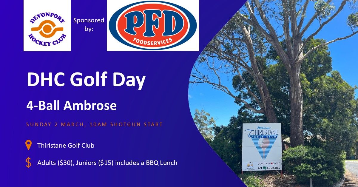 Devonport Hockey Club Golf Day