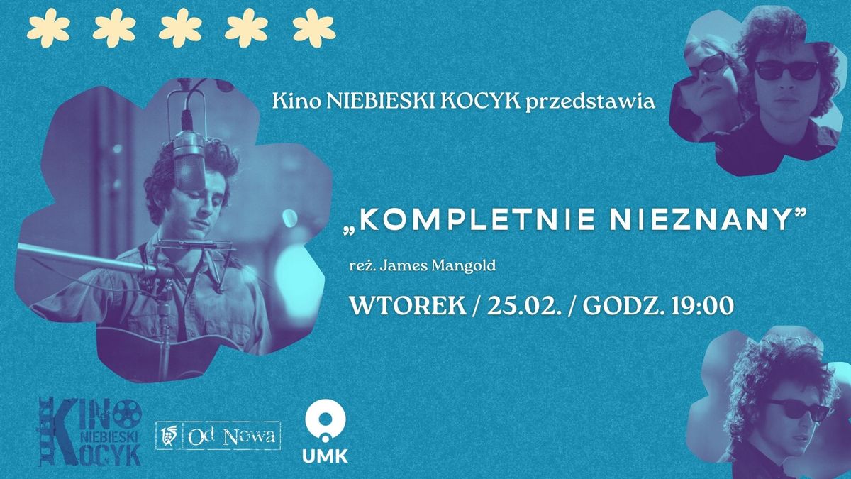 "KOMPLETNIE NIEZNANY" w Kinie "Niebieski Kocyk" 