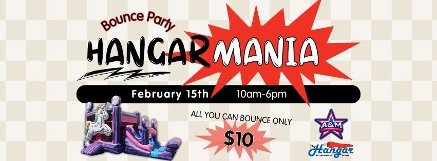 HANGARMANIA BOUNCE PARTY