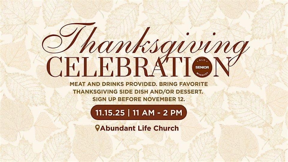 SALT Thanksgiving Celebration