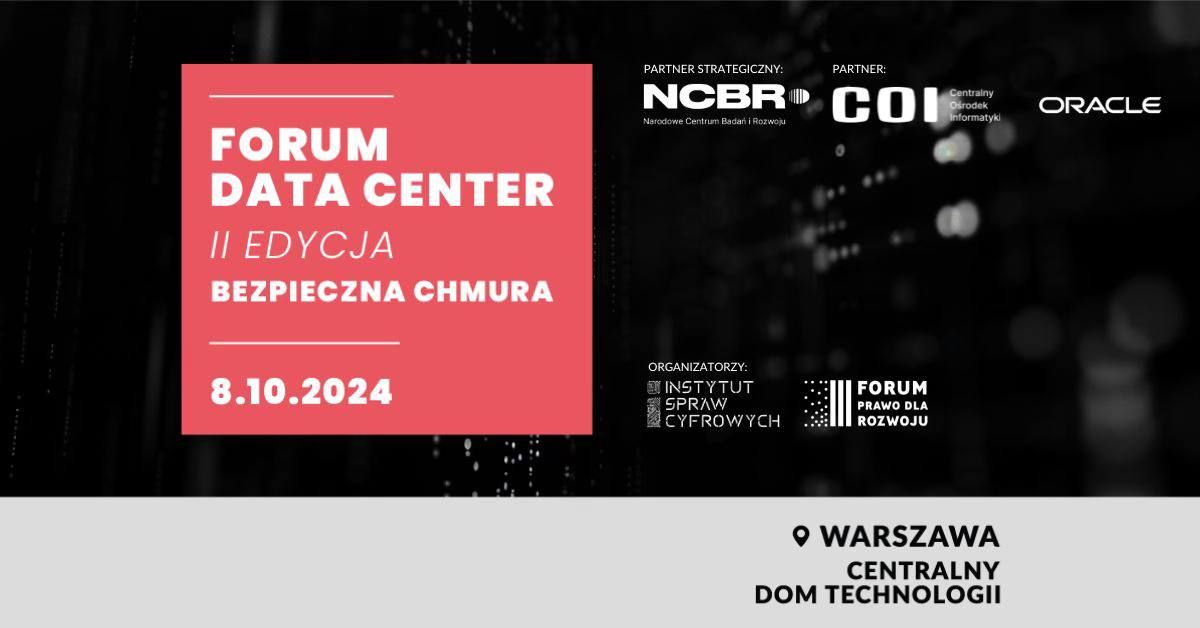 Forum Data Center - Bezpieczna chmura