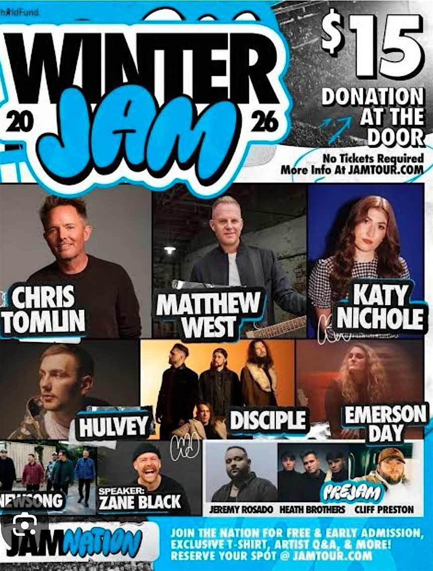 Winter Jam 26 Raleigh Volunteer Registration