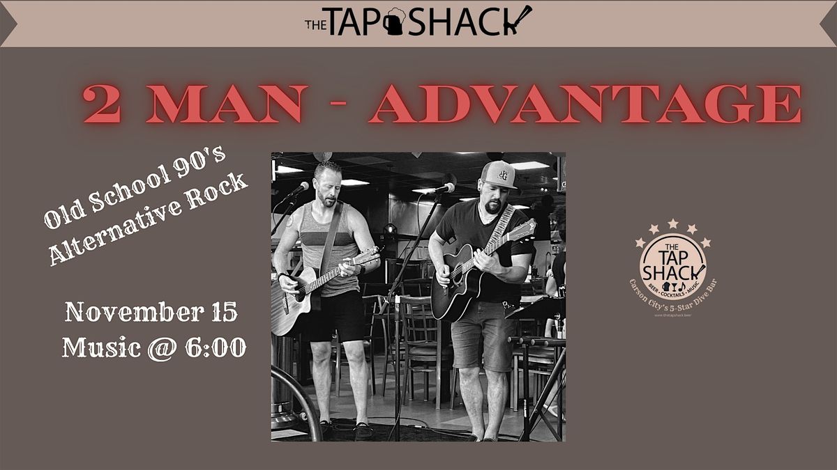 90s Unplugged \u2013 2 Man Advantage Rocks The Shack