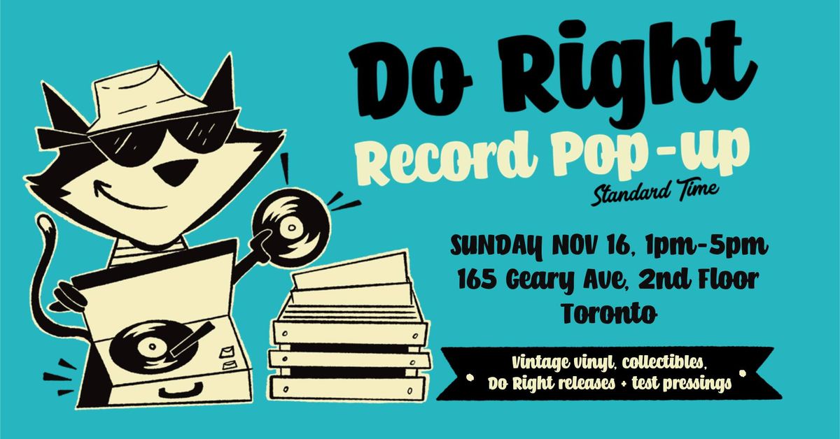 Do Right Record Pop-up