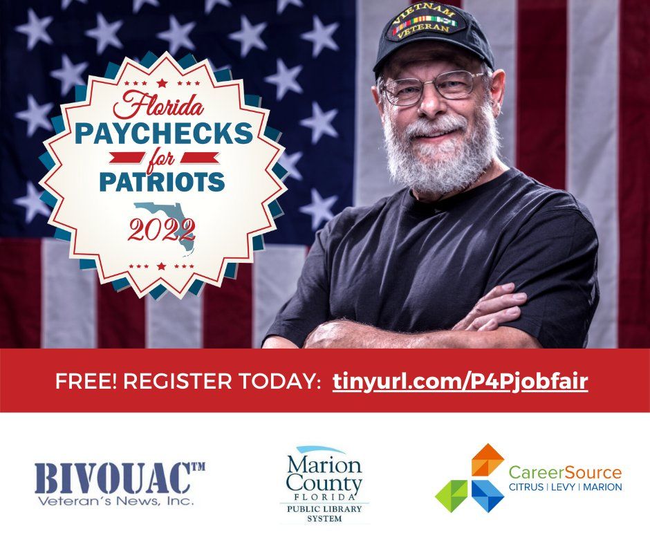 Paychecks for Patriots Job Fair 2022