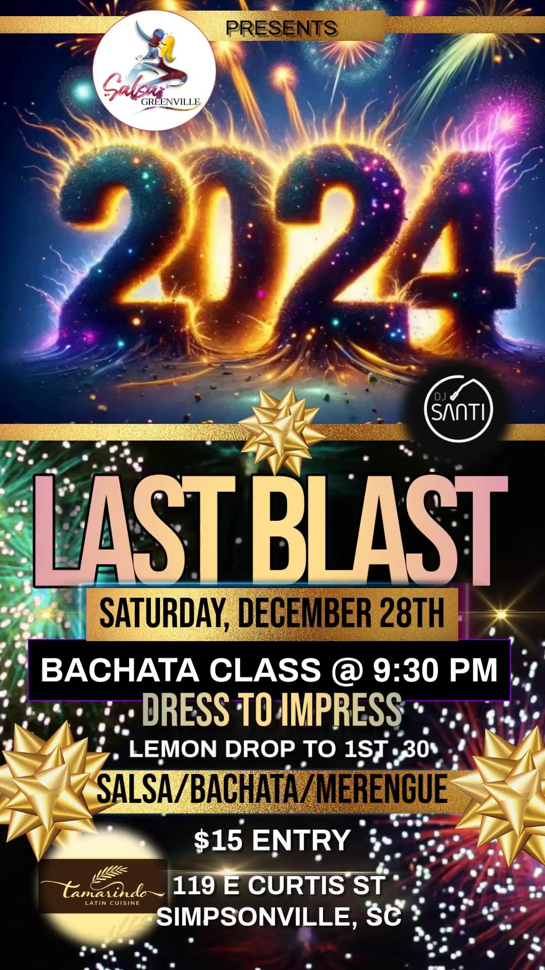 2024 LAST BLAST! LATIN DANCE NIGHT