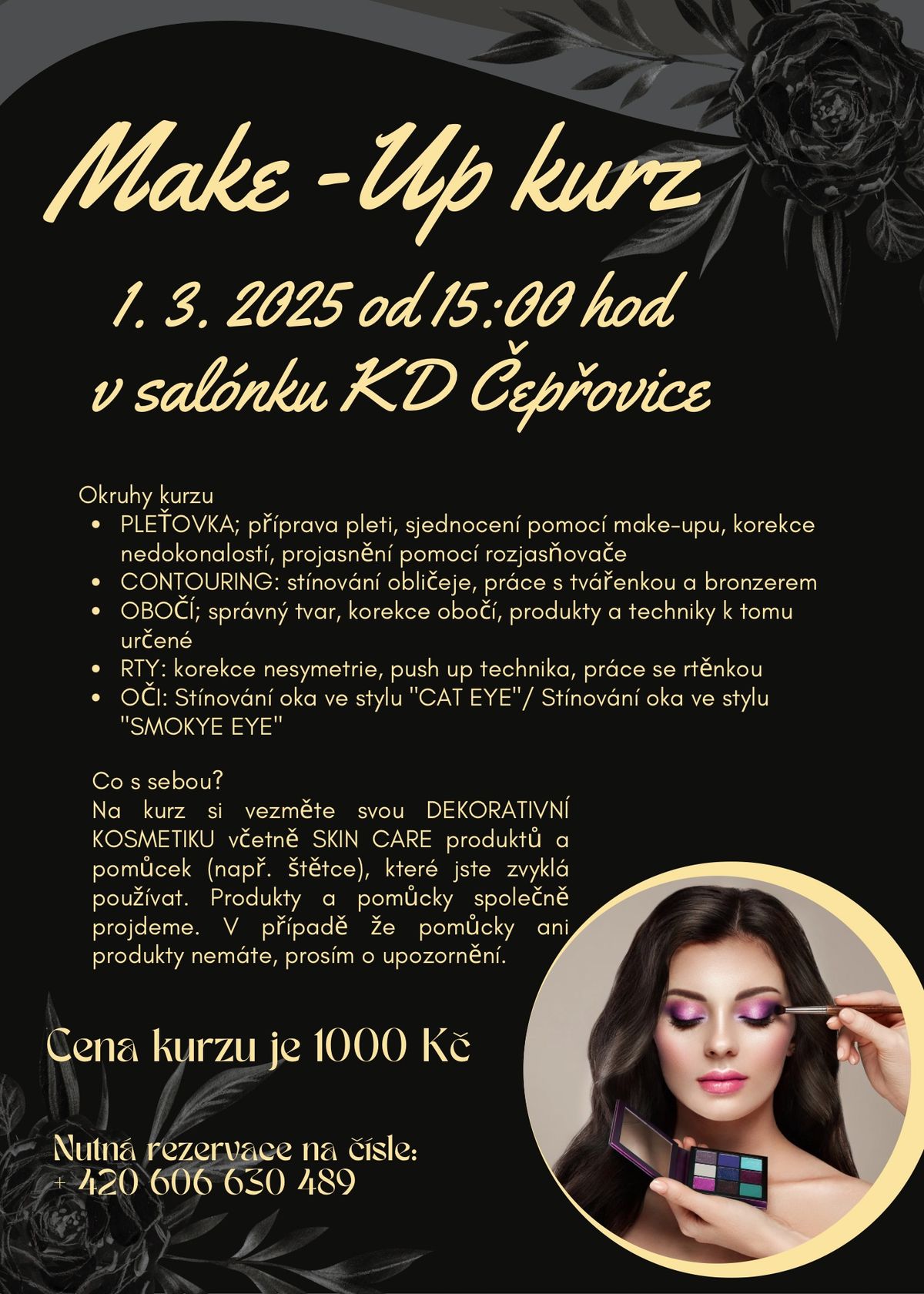 Make-up kurz s Dominikou Sta\u0148kovou Chvalovou