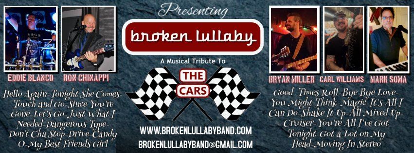 BROKEN LULLABY (The Cars Tribute) at the RIBHOUSE