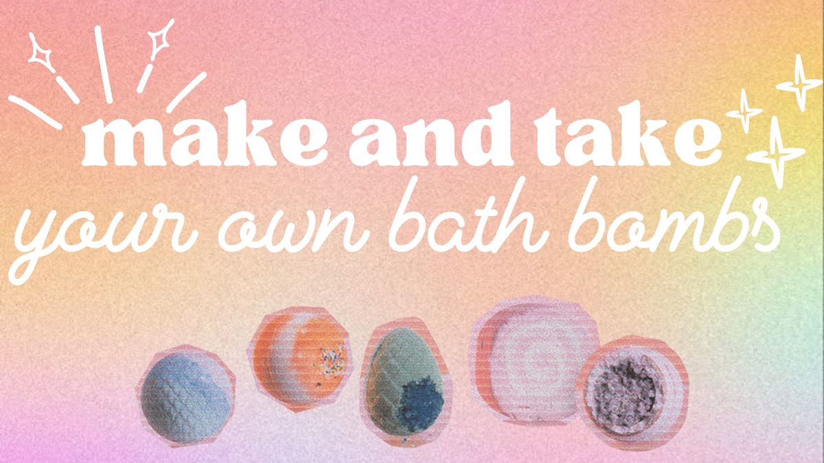 Bath Bomb Making Session for Adults