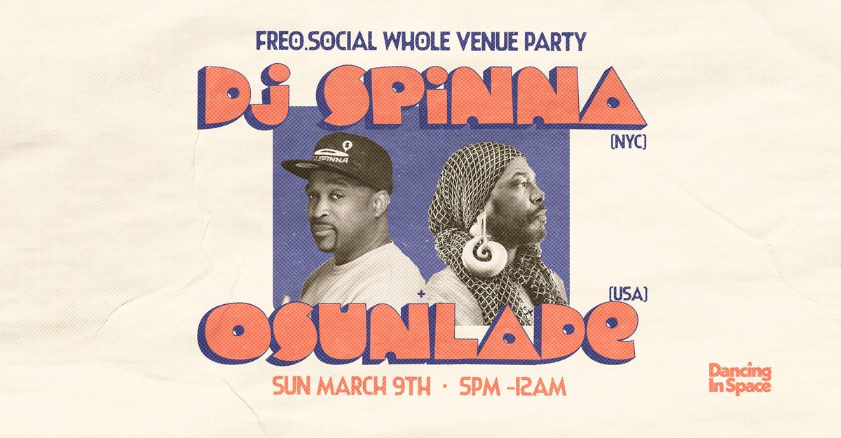 DJ SPINNA (NYC) & OSUNLADE (USA)