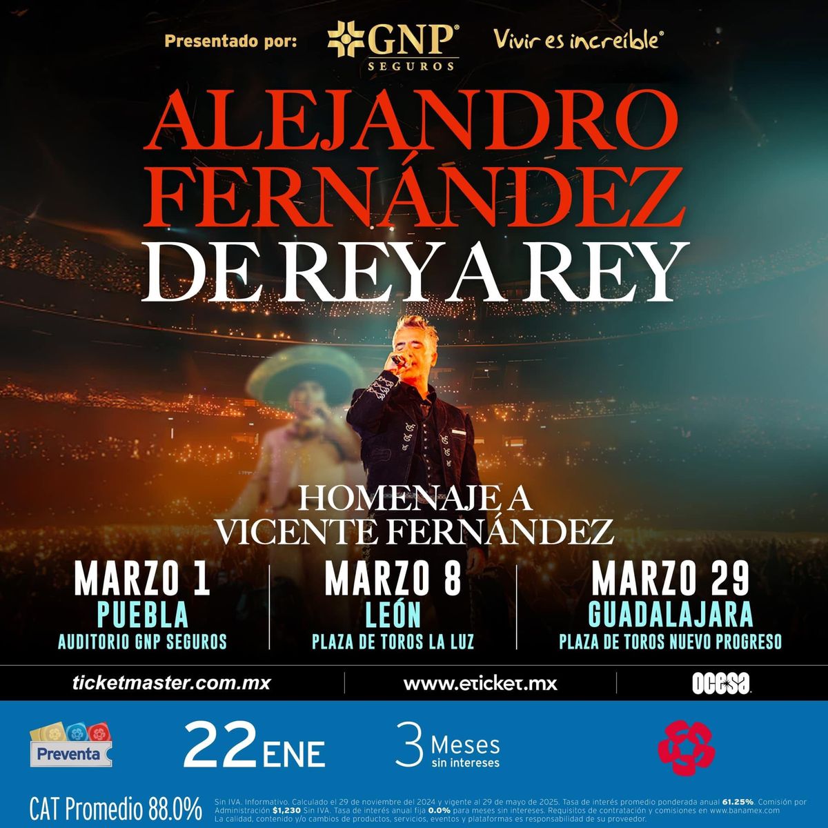 Alejandro Fern\u00e1ndez Plaza de Toros Guadalajara