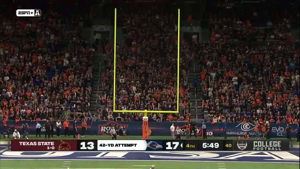 Texas State Bobcats at UTSA Roadrunners Womens Basketball