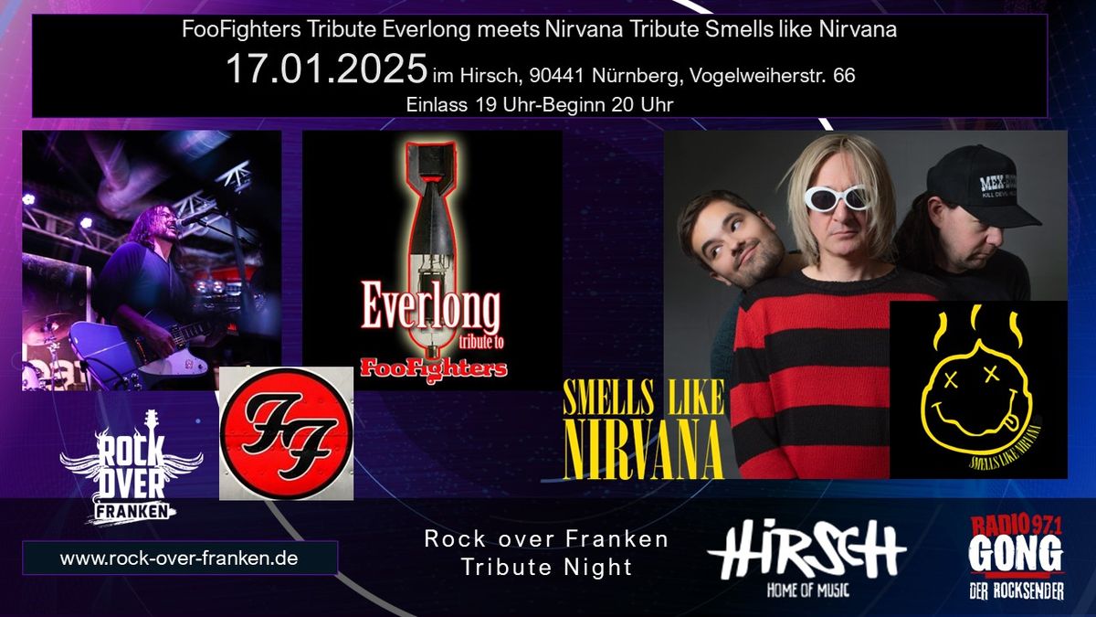 Foo Fighters Tribute EVERLONG meets Nirvana Tribute SMELL LIKE NIRVANA 