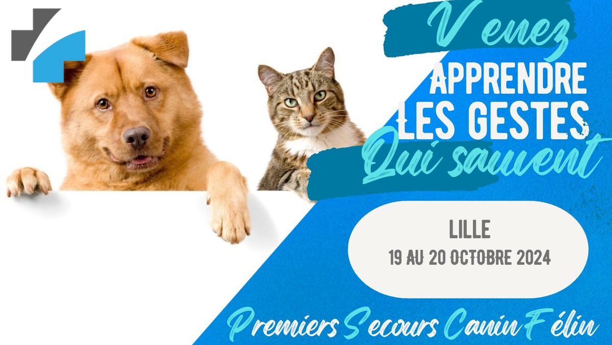 Formation aux Premiers Secours pour Chien et Chat \u00e0 LILLE