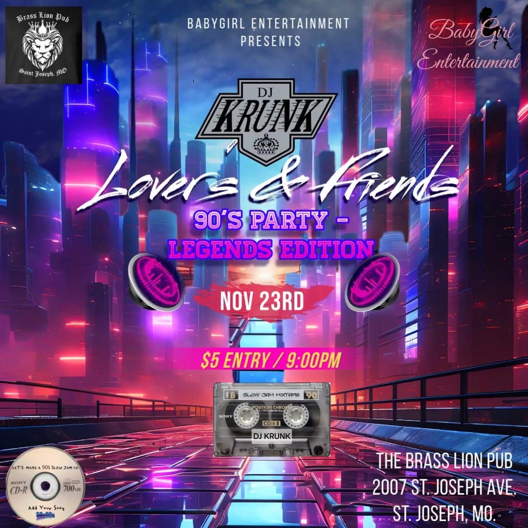 Lovers and Friends 90s Party - Legends Edition 